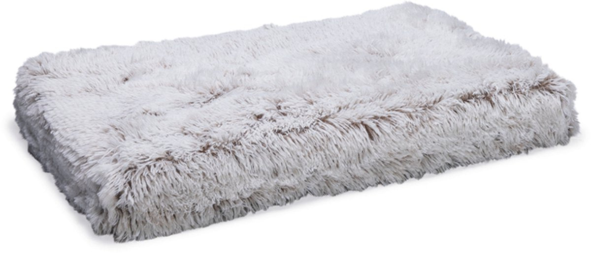 Beeztees siba - coussin orthopédique pour chien - moelleux - beige - 75x50x9 cm - taille m