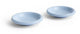 Hay barro assiette creuse ø20 set de 2 bleu clair