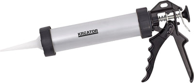 Pistolet à calfeutrer en aluminium Kreator pistolet à calfeutrer fermé 225 mm 310 ml (krt551004)