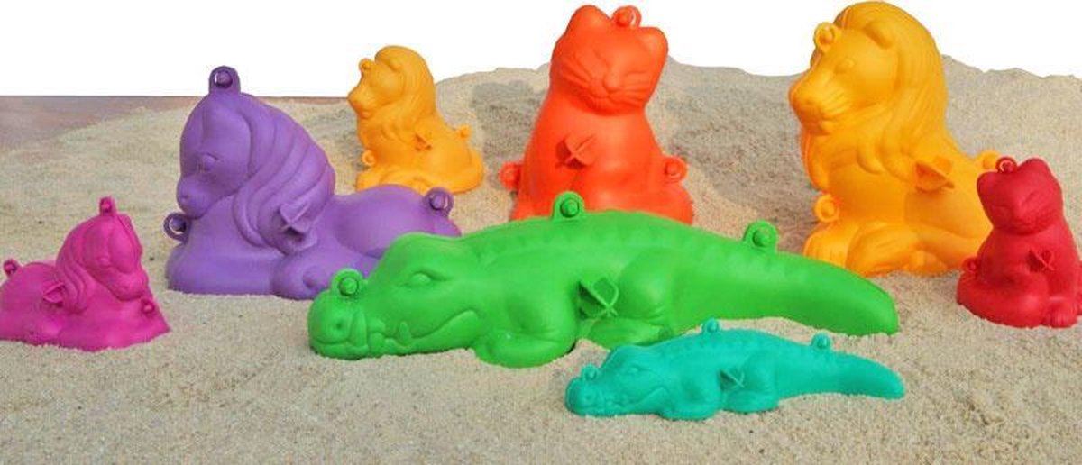 Formes 3D Eduplay pour le sable, 4 pièces