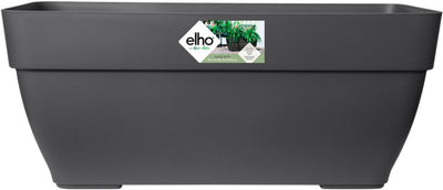 Elho vibia campana auge 80 - jardinière d'extérieur - ø 76,5 x h 33,3 cm - anthracite