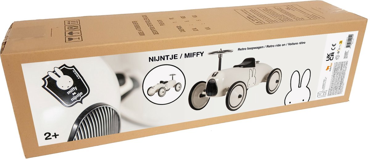 Miffy rétro Walker avec noir