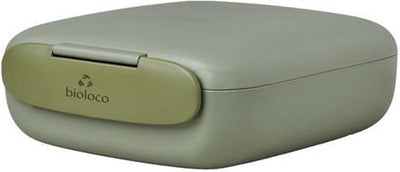 Chic.mic pla plante bioloco lunch box urban m 17,5cm x 13cm x 6cm - vert olive