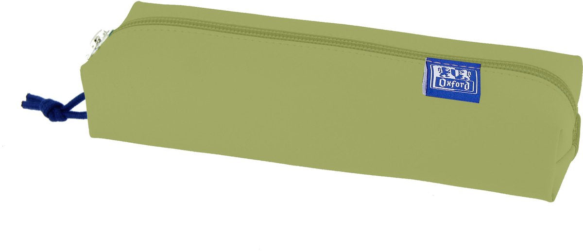 Étui à stylos Oxford Live Go rectangulaire vert