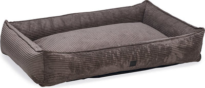 Designed by lotte ribbed - lit pour chien - marron - 120x80x23 cm
