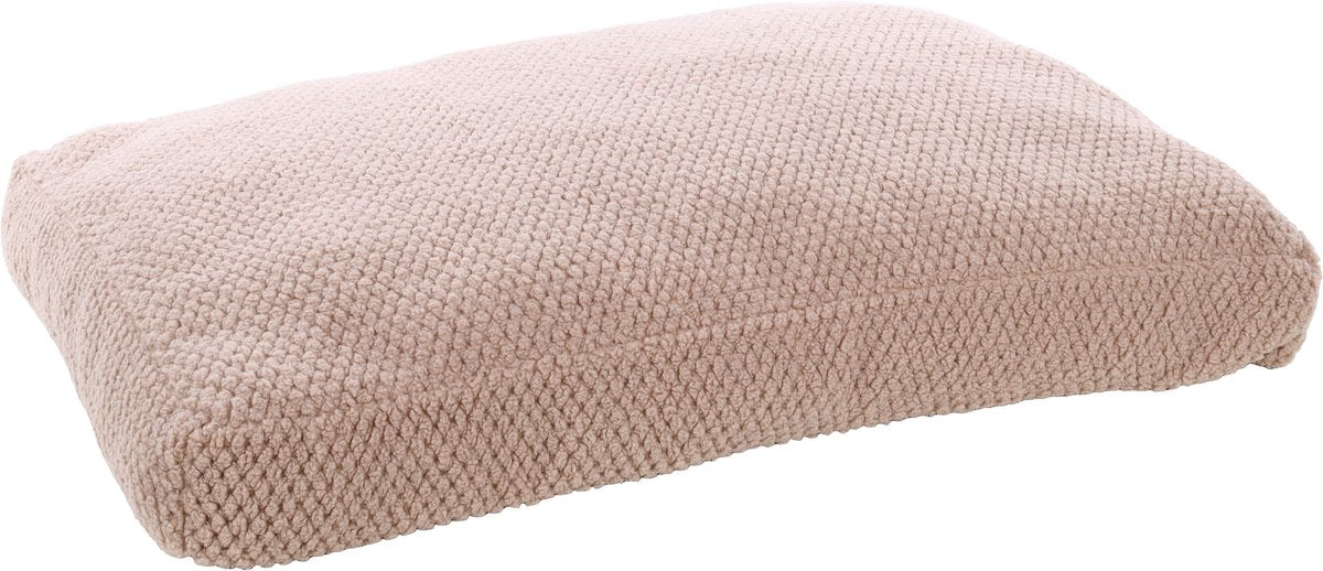 Coussin pour chien Flamingo - coussin pour chat - lit pour chien lit pour chat - jacquard taupe - 100x70x12 cm - confort luxueux pour grands et petits
