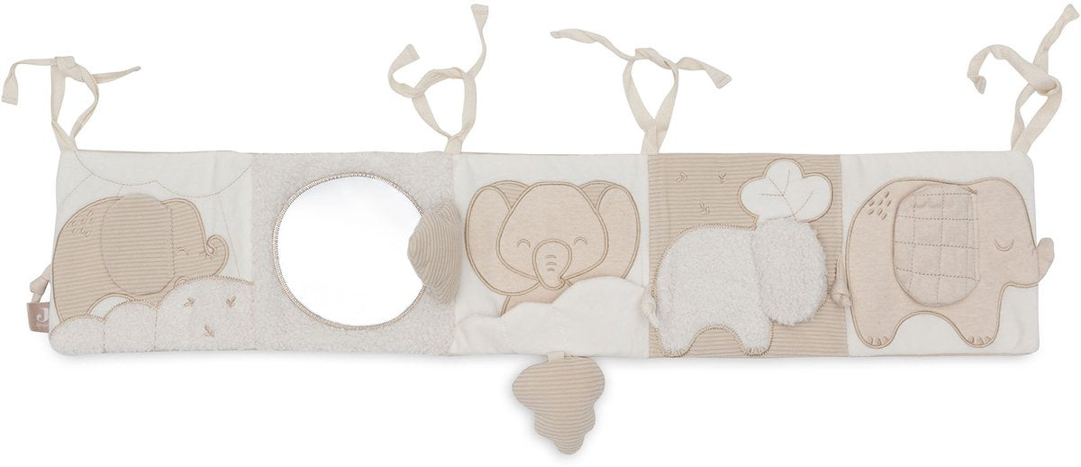 Pendentif boîte Jollein - jouets d'activités - contes d'éléphants