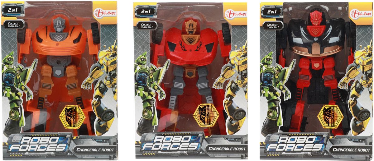 Roboforces changeant de robot superaato