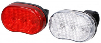 Éclairage Dresco Set Batteries LED Rouge blanc noir