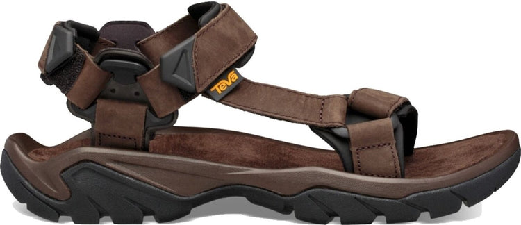 Sandales homme cuir universelles Teva m terra fi 5 - café turc