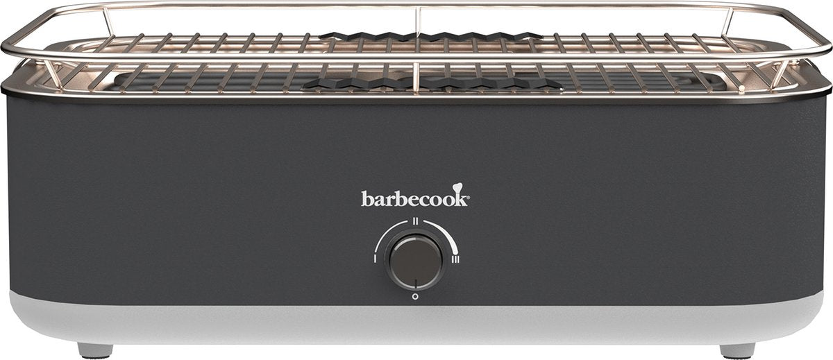Barbecook e-carlo table électrique BBQ gris nuit 42,5x33x16,5cm