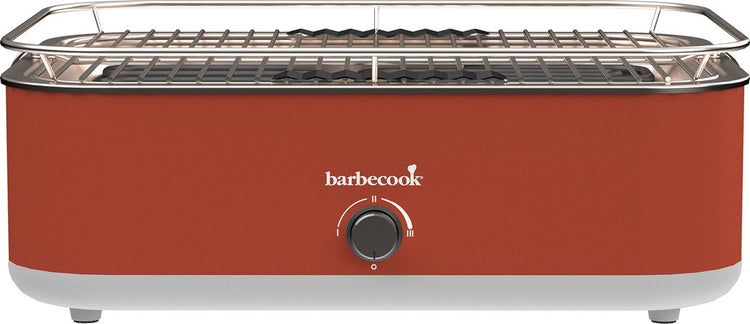 Barbecook e-carlo table électrique barbecue rouge 42,5x33x16,5cm