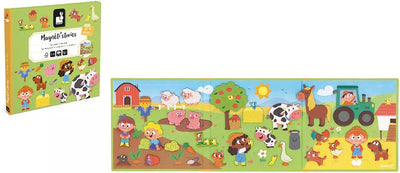 Janod - histoires magnéti - ferme - set de magnets pédagogiques