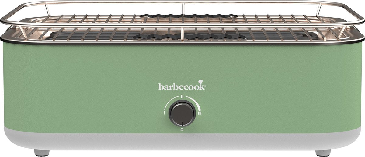 Barbecook e-carlo table électrique barbecue paris vert 42,5x33x16,5cm