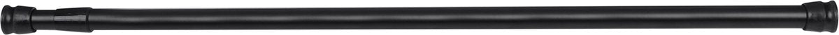 Tringle de douche ronde Differnz - réglable - 75 à 125 cm - noire