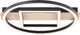 Brilliant ag brillant maureen - plafonnier - led 24w - 3000k - noir - bois