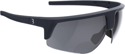 Bbb Cycling Comet Reader Lunettes de cyclisme sur ordonnance - Lunettes de sport avec zone de lecture +2,0 force - Lunettes de cyclisme pour hommes et femmes - Noir mat - bsg-76