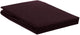 Ambiante coton - drap housse - 80x200 - rouge foncé