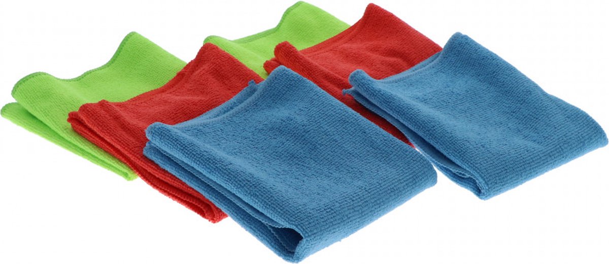 Gecko car care rouleau de chiffon en microfibre gecko 6 pcs