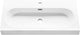 Lavabo Differnz somero - 80 cm - polystone - blanc