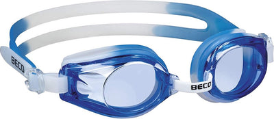 Beco lunettes de natation rimini - polycarbonate - junior - bleu blanc - taille unique