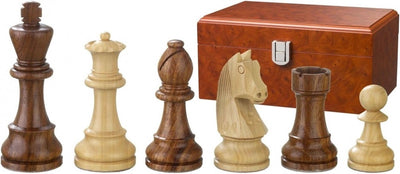 Pièces d'échecs Philos artus 95mm double lesté