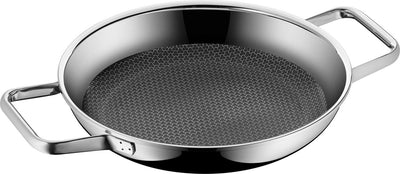 Wmf profirésist - poêle de service - ø 24 cm - acier inoxydable - induction - revêtement antiadhésif - durable