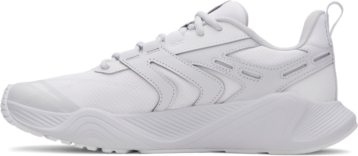 Baskets Under Armour UA Charged Commit TR 5-WHT pour hommes - Blanc - Gris Halo - Castle Rock