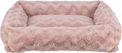 Panier de chien Trixie Loki recyclé rose angulaire