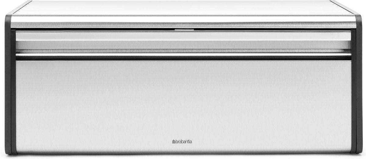Boîte à pain Brabantia - avec couvercle à rabat - acier mat