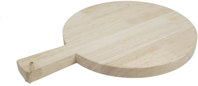 Planche à découper en bois Playwood ronde avec poignée, 34 cm