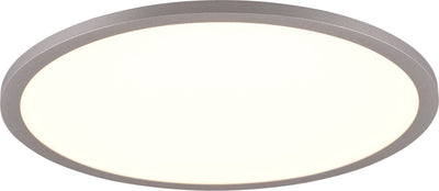 Trio Yuma - plafonnier - titane - incl. 1x SMD 20w - variateur intégré - fonction mémoire - couleur de lumière réglable