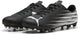 Chaussures de sport Puma attacanto ii fg ag pour hommes - noir-blanc