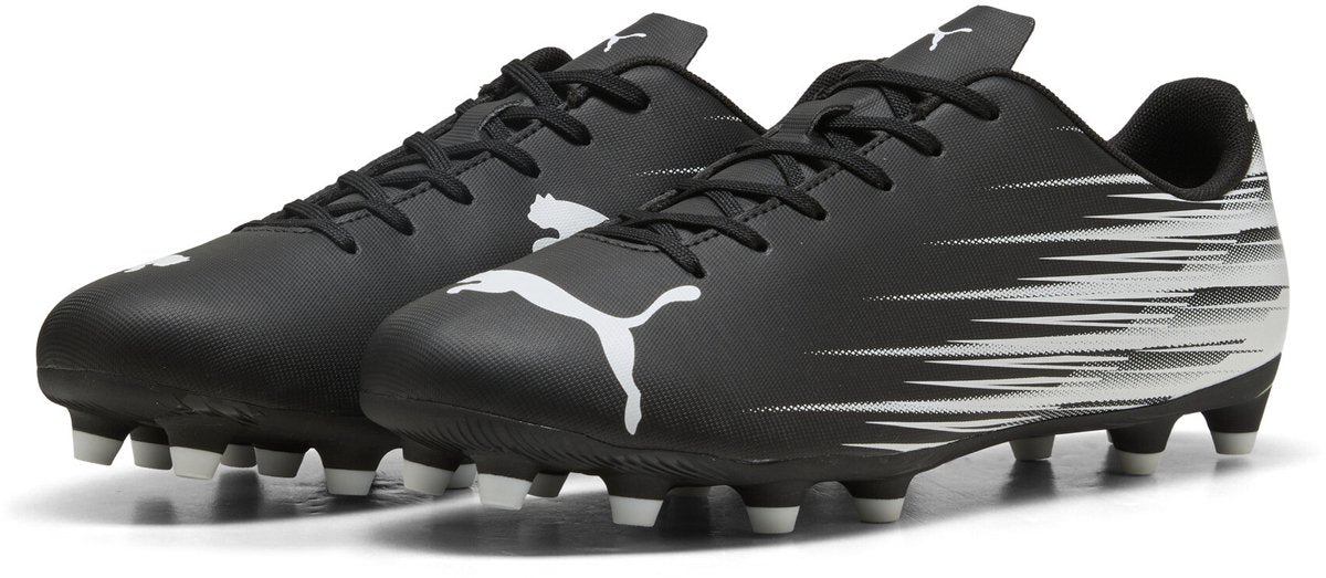 Chaussures de sport Puma attacanto ii fg ag pour hommes - noir-blanc