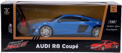 Kool Speed ​​à contrôler radiographiquement Audi 1:24 R8 Coupé Blue