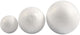 Boules de styropors blancs, 12e.