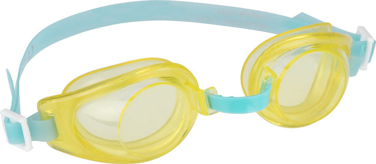 Lunettes de natation Waimea - enfants - jaune bleu - protection UV - antibuée