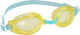 Lunettes de natation Waimea - enfants - jaune bleu - protection UV - antibuée