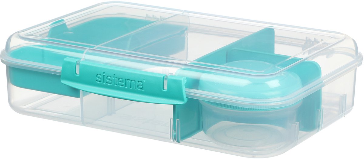 Sistema to go boîte à lunch bento create menthe sarcelle 1,48l