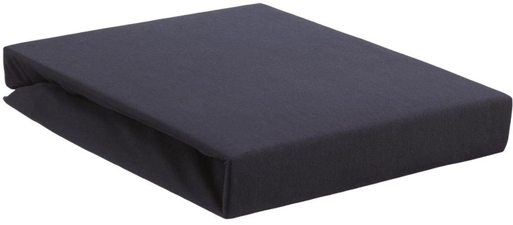 Beddinghouse - jersey stretch - drap-housse - 90x220 cm - bleu - qualité premium