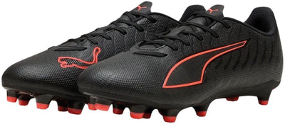 Chaussures de sport unisexe Puma ultra 6 play fg ag - noir- rouge