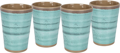 Bo-camp - tasse - halo - bleu - 4 pièces