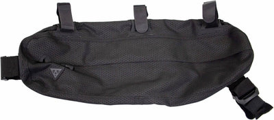 TOPEAK FRAMETAS Midloader 6L ZW, sangles en nylon, noir