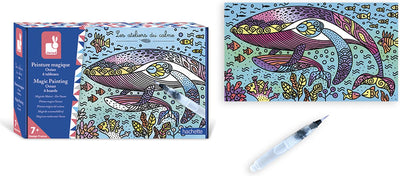 Janod - les ateliers du calme - peinture magique - océan