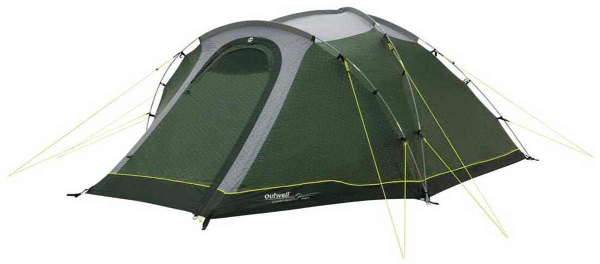 Tente Outwell cloud 4 - retrait des auvents -