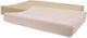Jollein housse de matelas à langer éponge 50x70cm - matelas à langer souple - biscuit rose sauvage - 2 pièces
