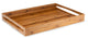 Leopold Vienna - plateau rectangle bambou foncé - 55x40x6cm