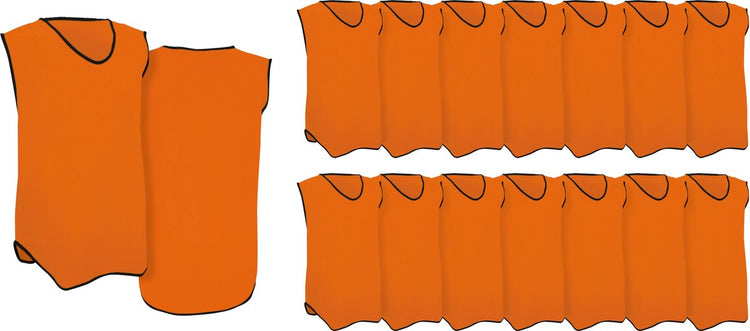 Gilet d'entraînement Avento - junior - lot de 15 - orange