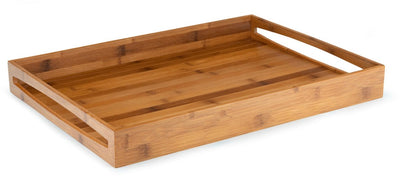 Léopold Vienne - plateau rectangle en bambou foncé - 47,5x35x6cm