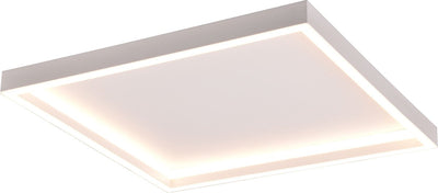 Rl live your light reality rotonda - plafonnier - blanc mat - incl. 1x SMD 20 W - montage mural et plafond